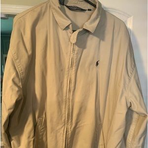 Tan polo jacket